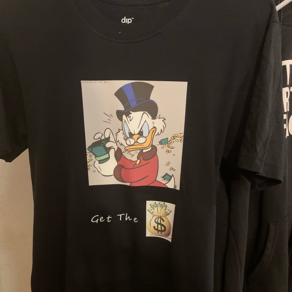 Get the bag Scrooge Mcduck tee shirt